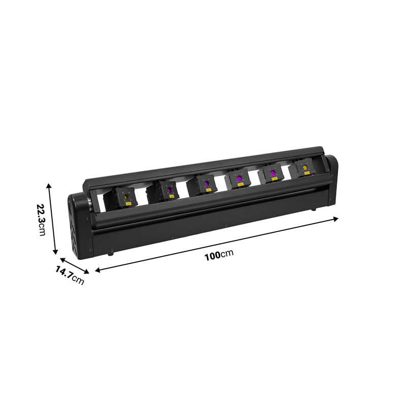 Barre Laser Motorisée RGB