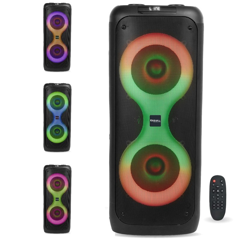 Pack Karaoke Enceinte Bluetooth COLUMBA700 - 2 micros - Support tablette