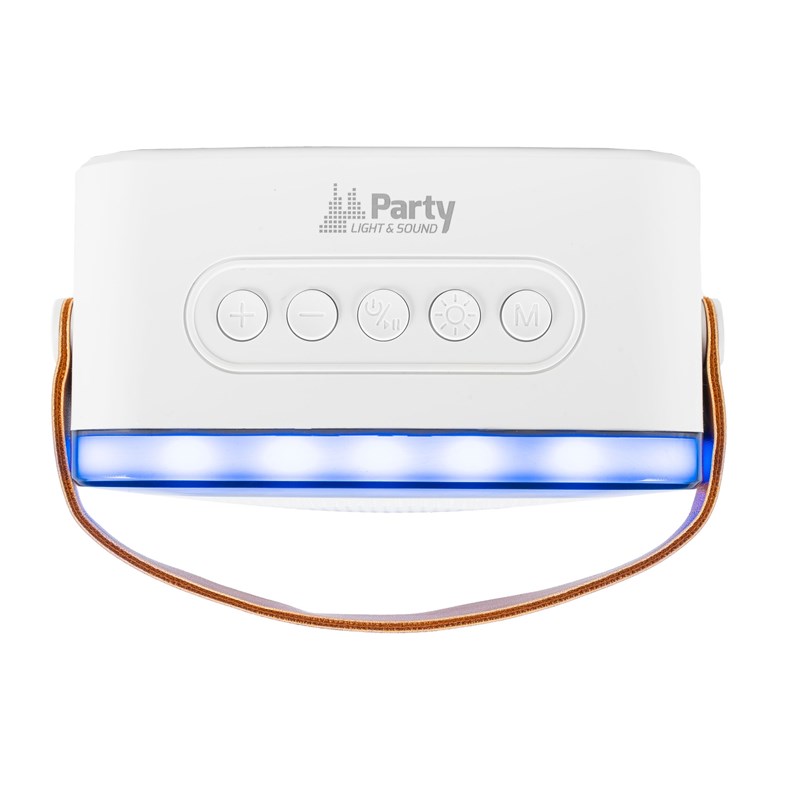 Enceinte Karaoké portable - 2 micros sans fil, BT, USB & effets lumineux LED