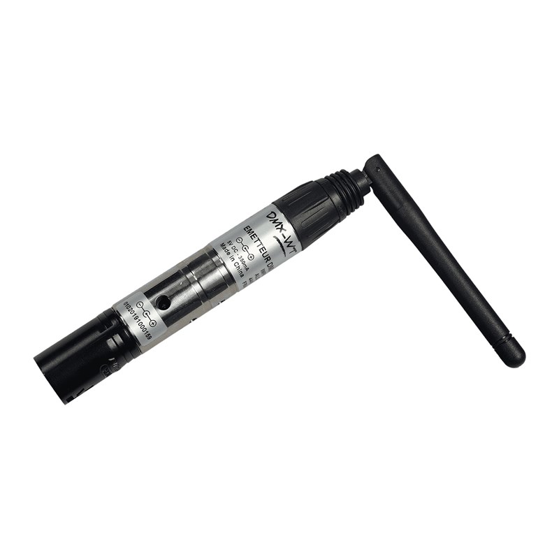 Émetteur DMX sans fil - mâle 3 points - 512 canaux