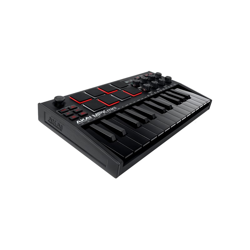 Clavier MIDI USB 25 Mini Notes 8 Pads Écran OLED - Akai KAP MPKMINI3BK