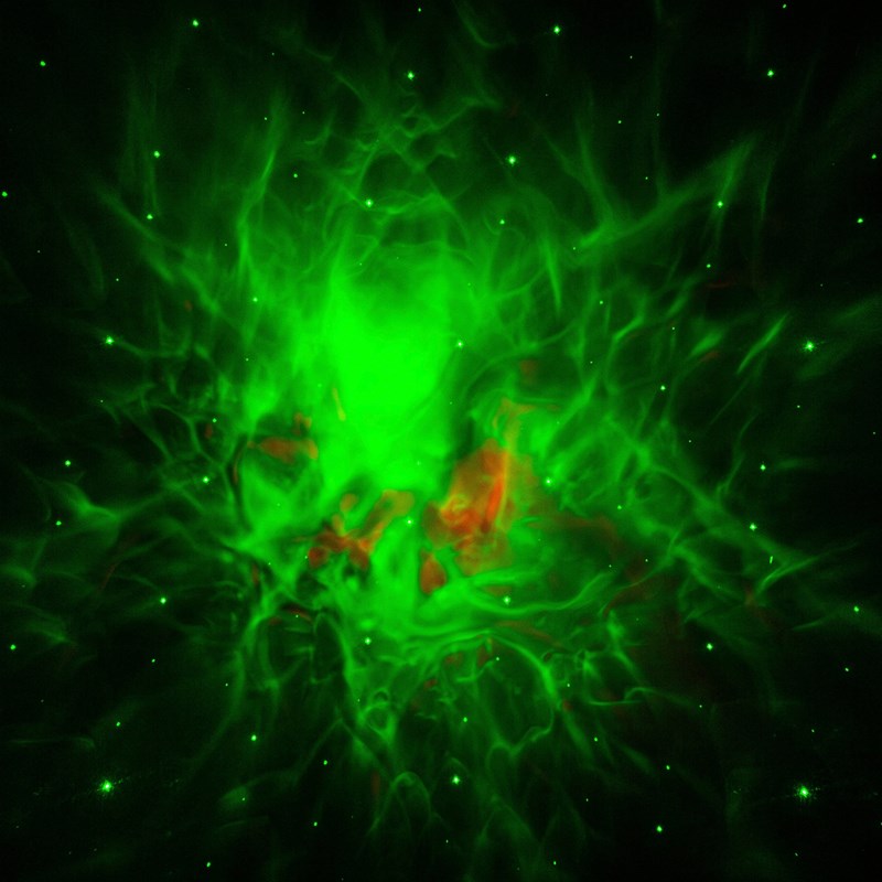 Veilleuse astronaute sur batterie - Nébuleuse - Laser