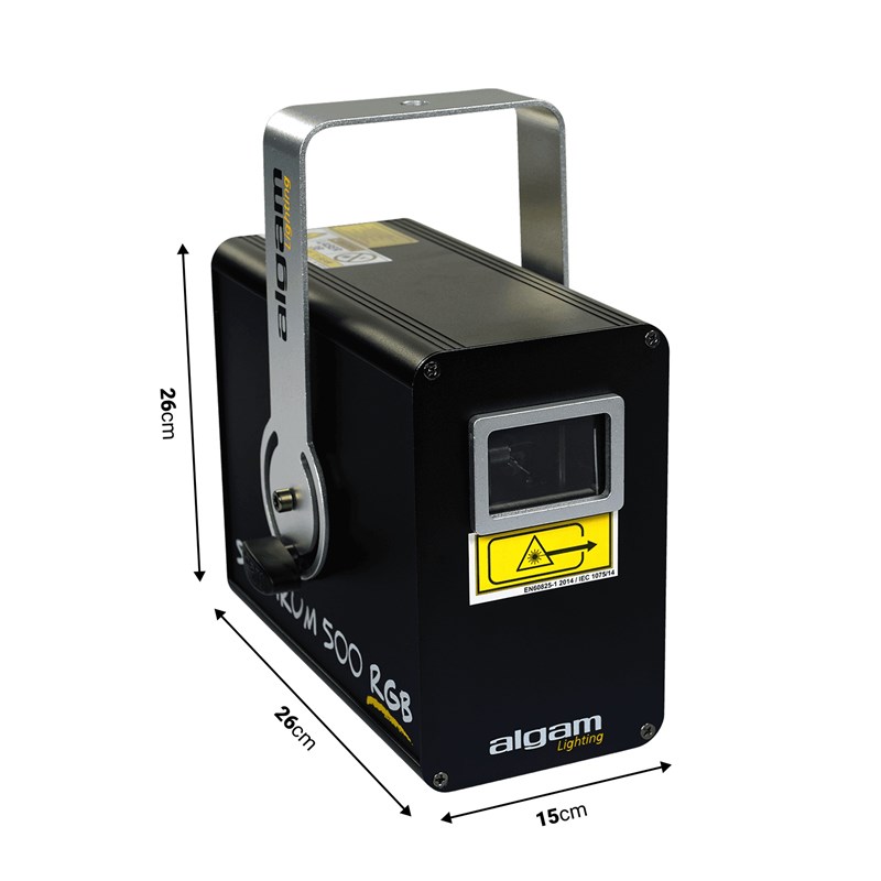 Laser d'animation - 500mW RGB DMX