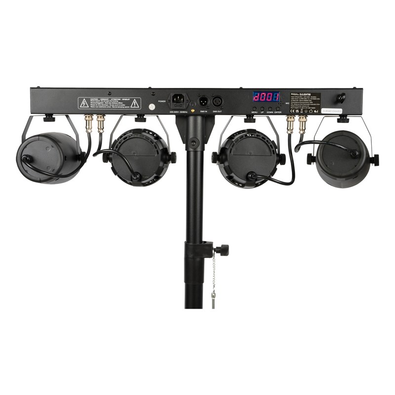 Set lumière complet - 2 PAR RVBB