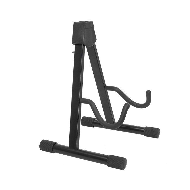 Stand pour guitare ou basse électrique - Noir satiné réglable