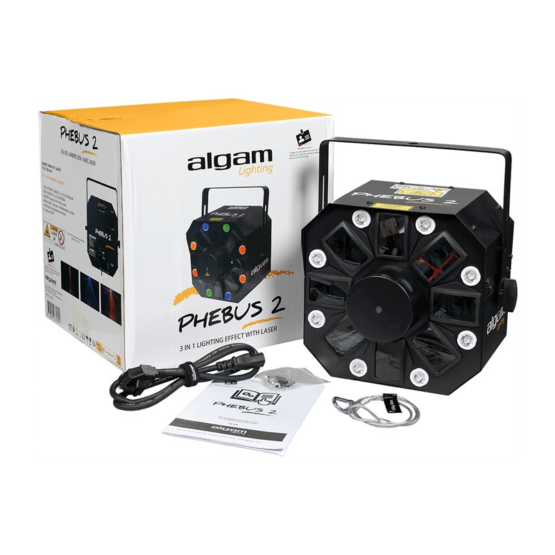 Projecteur LED - Derby Stroboscope Laser évènement