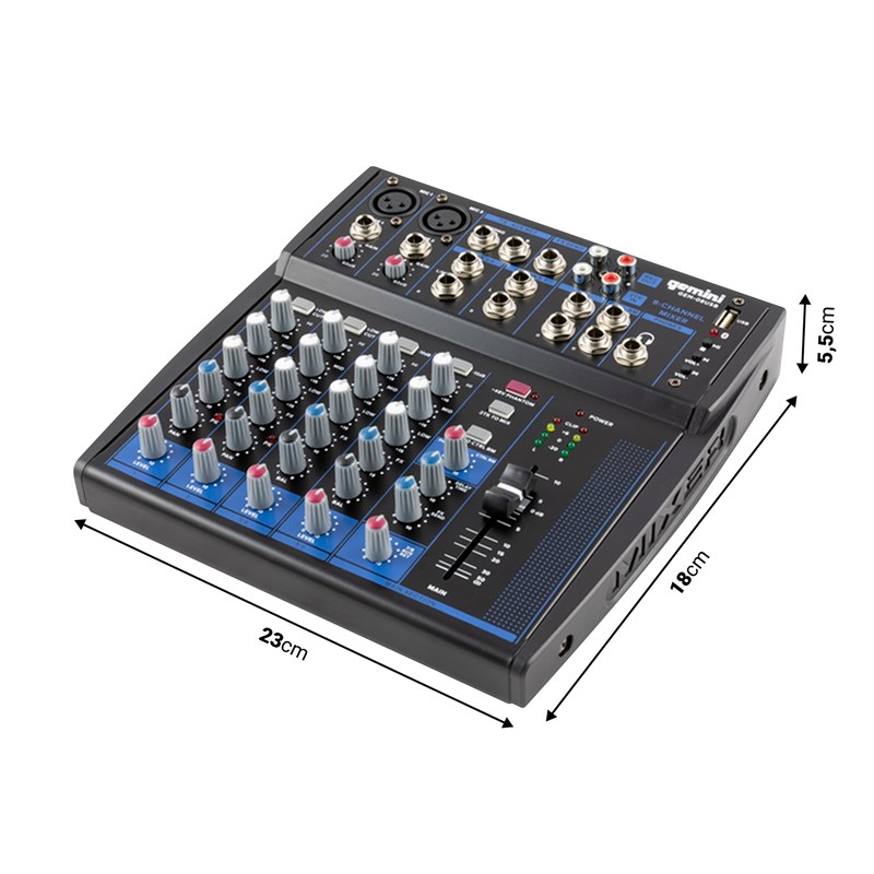 Table Mixage Console Analogique 8 Voies - XLR RCA JACK fête