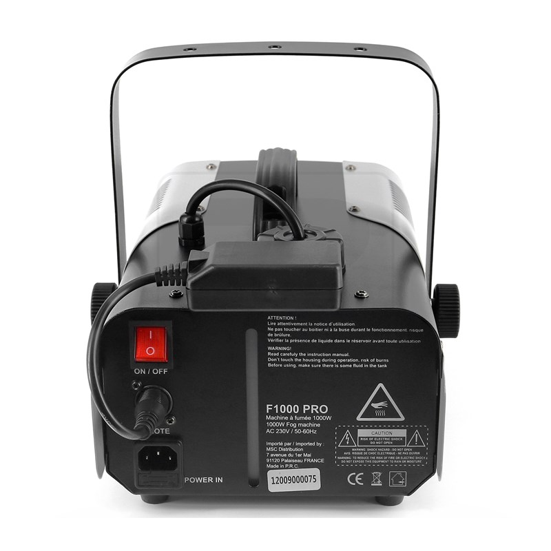Machine à fumée 1000W fumée