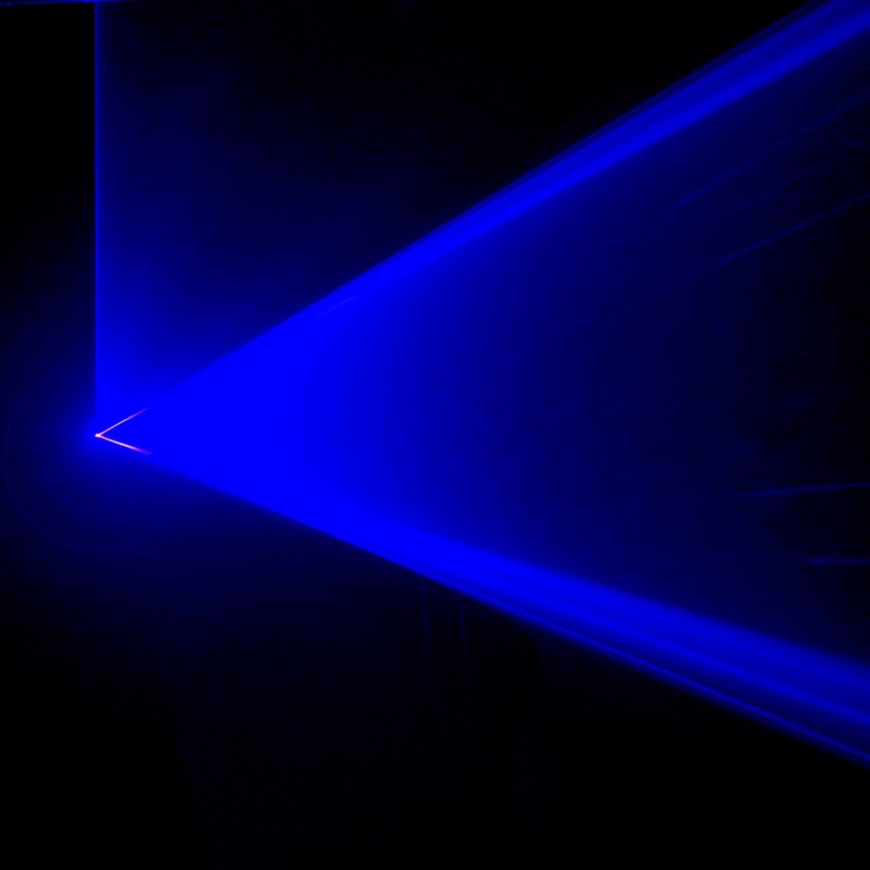Laser bleu 500mW - DMX 10 canaux - Effets auto événement