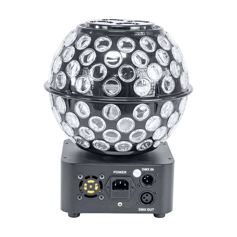 Effet lumineux - Double RVBB avec Gobos et faisceaux - DMX & télécommande fête