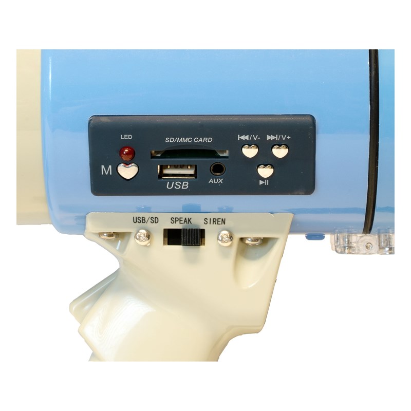 Megaphone 60W LTC MEGA60USB avec USB/SD sécurité