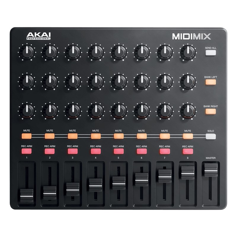 Surface de contrôle DAW - 9 faders + 24 potards MIDI - dj
