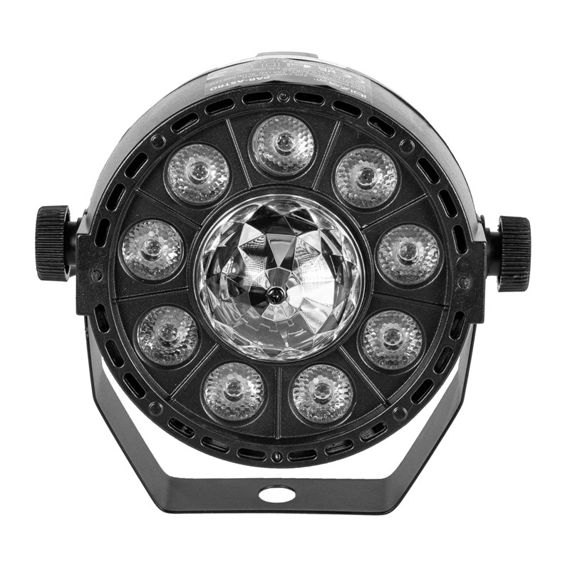 Effet lumineux 2-en-1 - PAR RVB + Astro LED 12W lumière