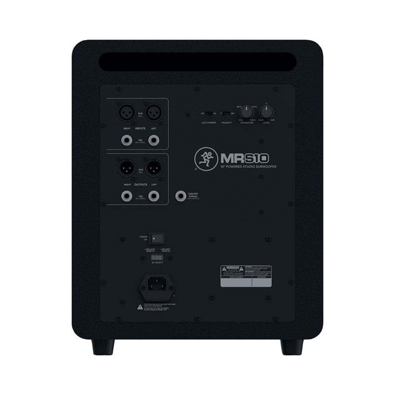 Caisson de basse actif 10" - 120W RMS professionnelle