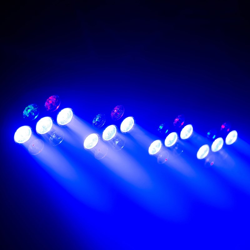 Portique Jeu de lumières WASH LEDS 28x1W RGB DJ