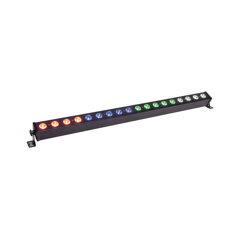 Barre 18x4W LEDS RGBW