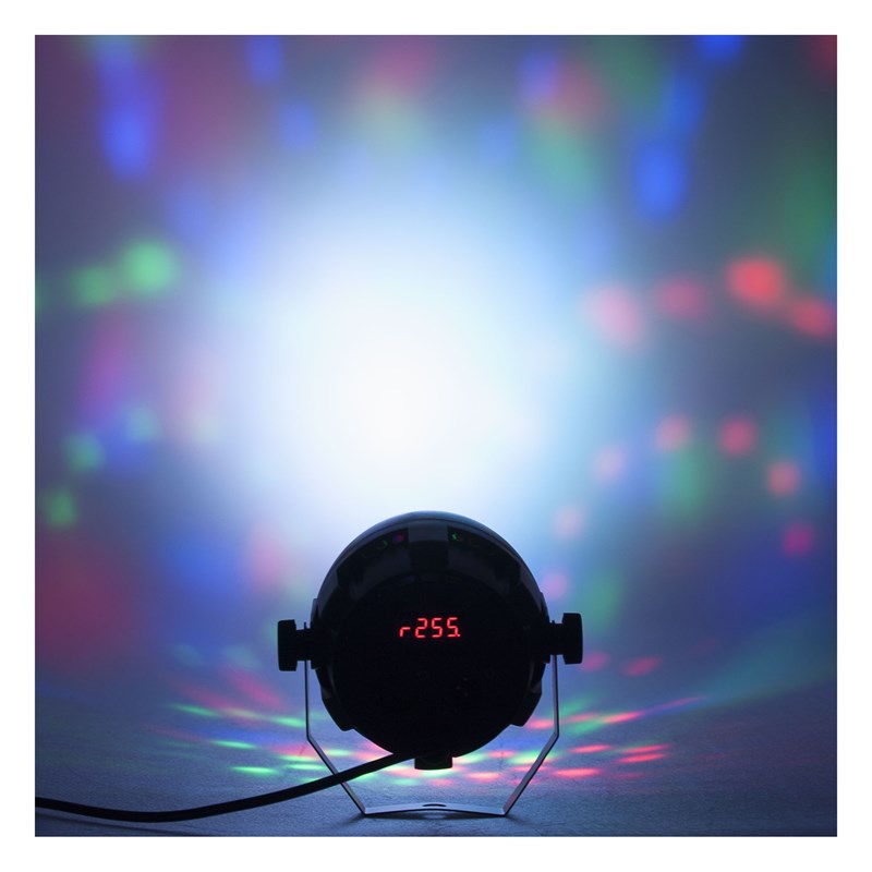 Effet lumineux 2-en-1 - PAR RVB + Astro LED 12W ambiance