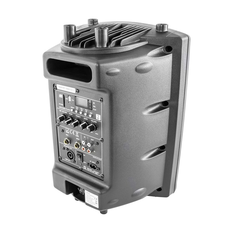 Enceinte active 8"/20cm - 300W Puissance