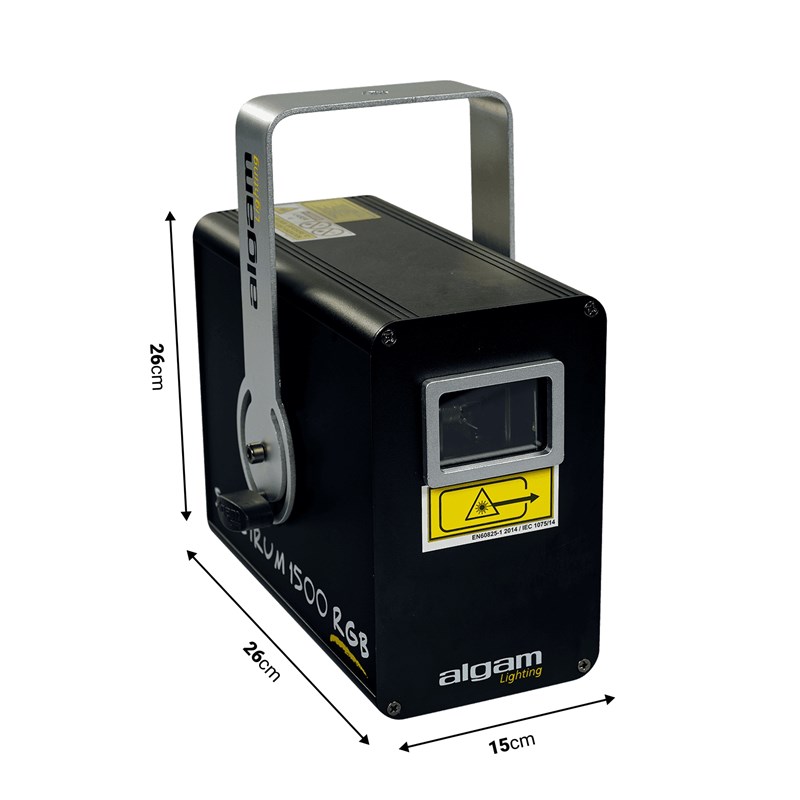 Laser d'animation - 1500mW RGB