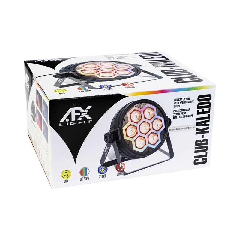 Projecteur PAR LED 7x10W Kaléidoscopique - Club