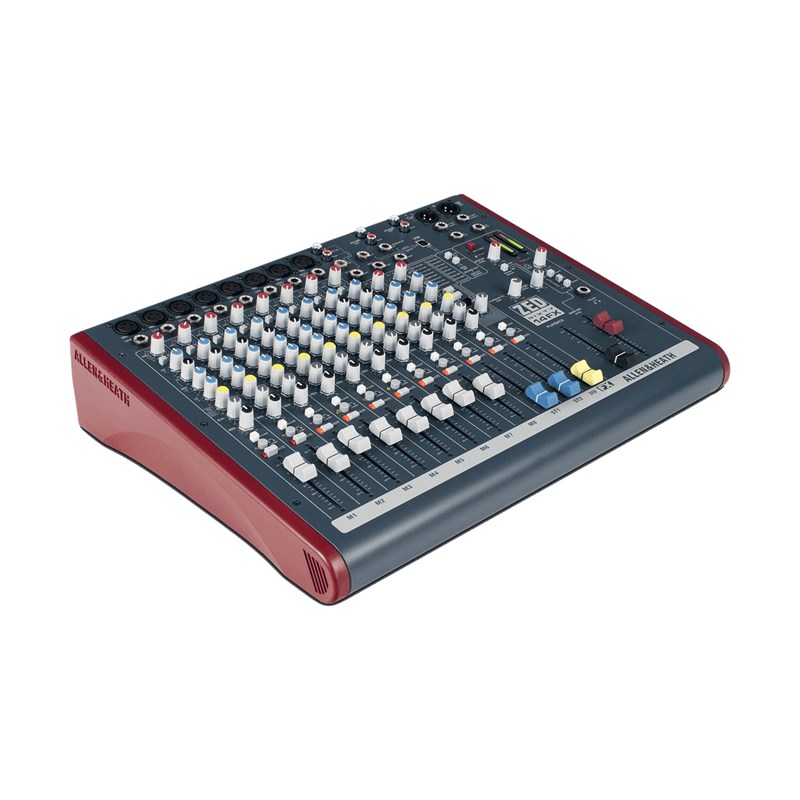 Console de mixage USB avec effets - 8 in mono, 2 stéréo 2 AUX avec faders 60mm