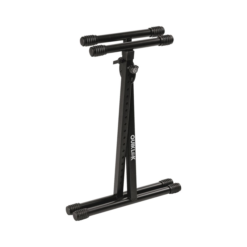 Stand universel pour ampli/enceinte et clavier - Noir DJ