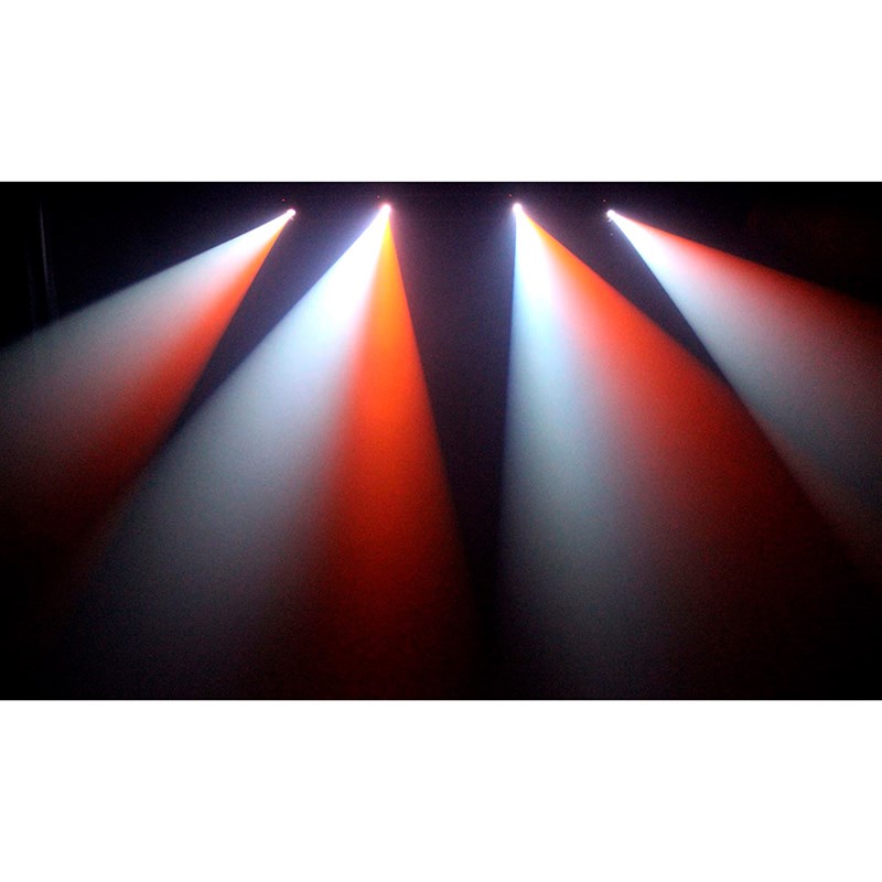 Scan LED 30W - Gobos Strobe Rainbow Shake