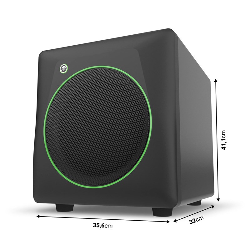 Caisson de basses actif 8" Bluetooth avec télécommande multimédia