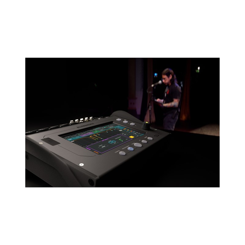 Console numérique compacte 12 canaux, Bluetooth, tactile 7" - présentation