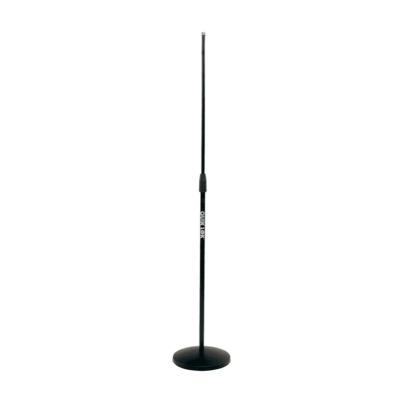 Stand microphone droit réglable - Base ronde