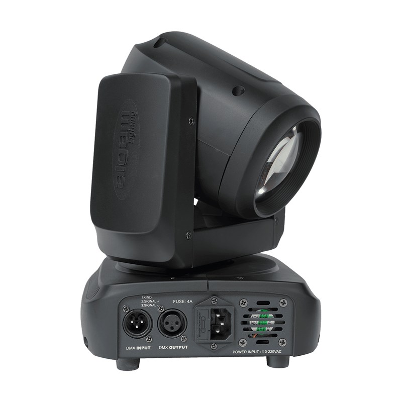 Projecteur lyre Beam 80 W avec gobos et prisme rotatif - DMX