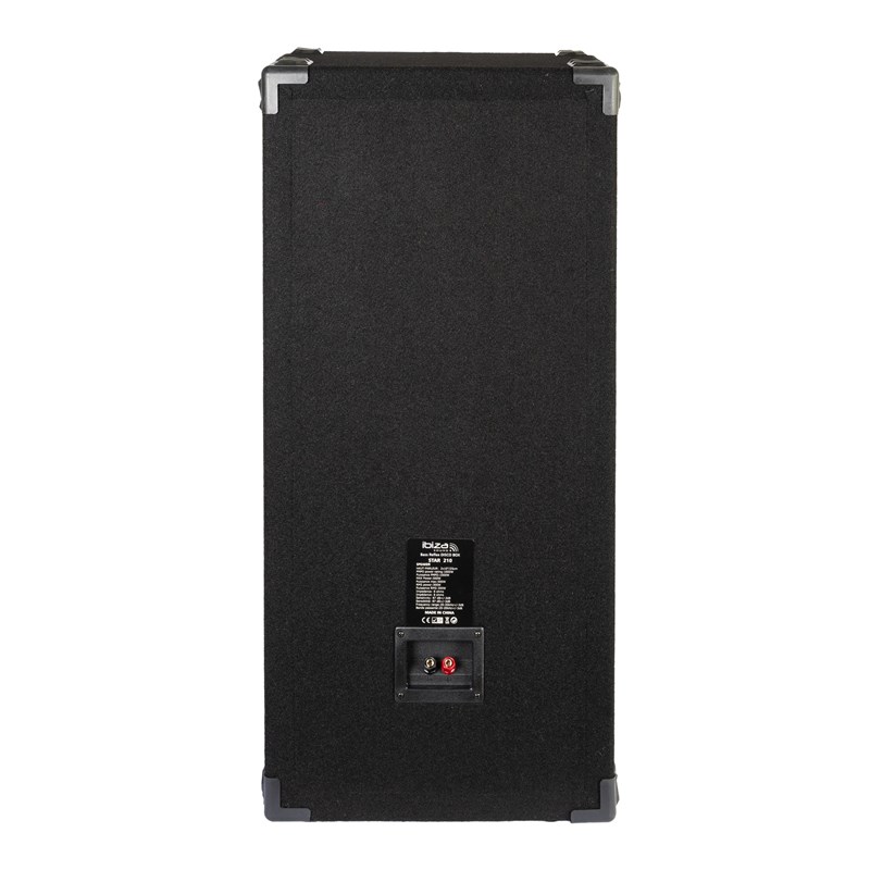 Enceinte sono colonne - 2 x 10"/25cm - 3 voies - 500W max - arrière