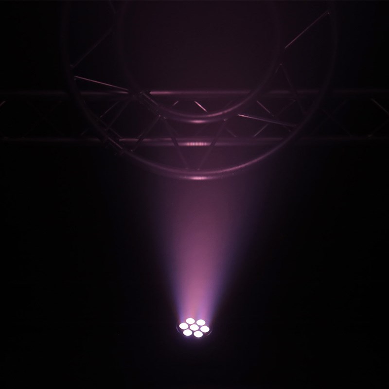 Projecteur PAR à LED - 7 x 10W RGBWA 5-en-1 technologie