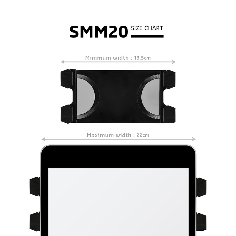 Trépied télescopique pour smartphone et tablette - 0,55 à 1,65m Podcast