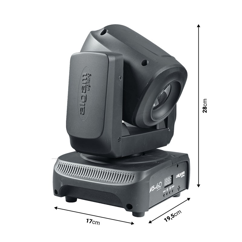 Lyre spot LED - 60W motorisée