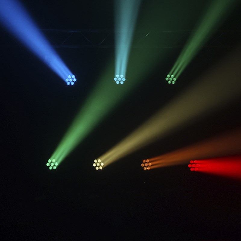 Lyre Wash LED 7x40W RGBW 4-en-1 - Zoom