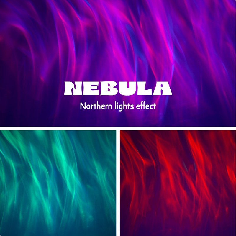 Haut-parleur lumineux plusieurs effets avec Bluetooth relaxante