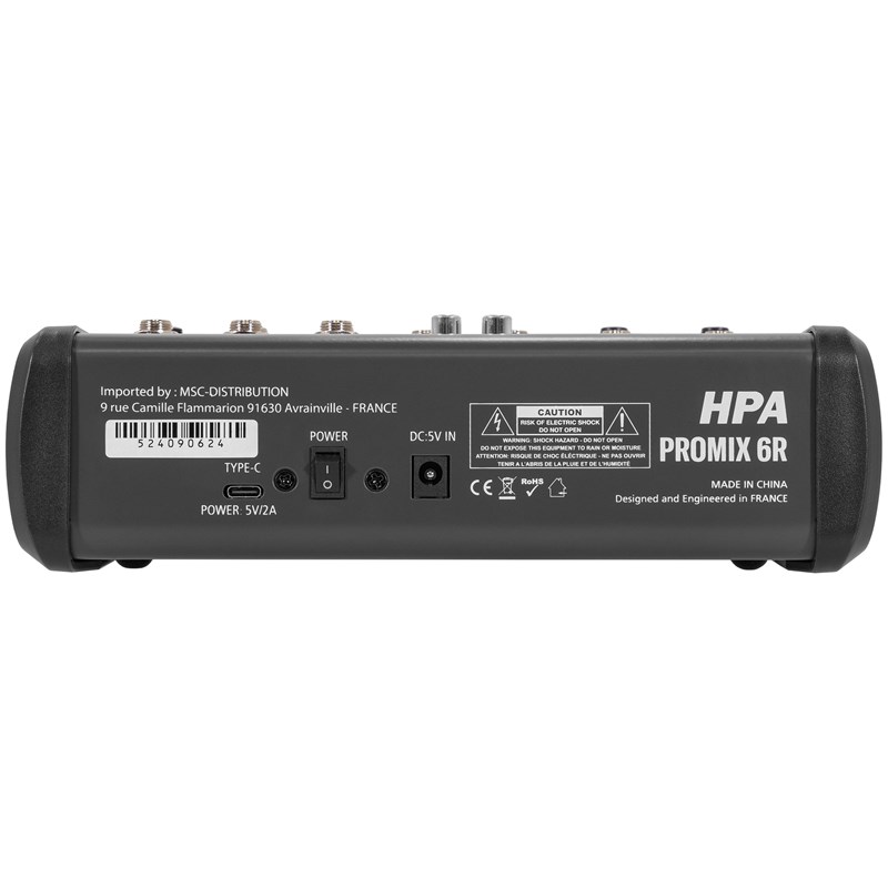 HPA Promix 6R - arrière