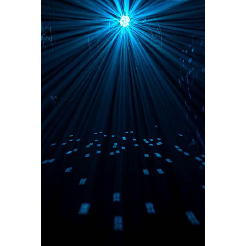 Effet boule à facettes motorisé rotatif