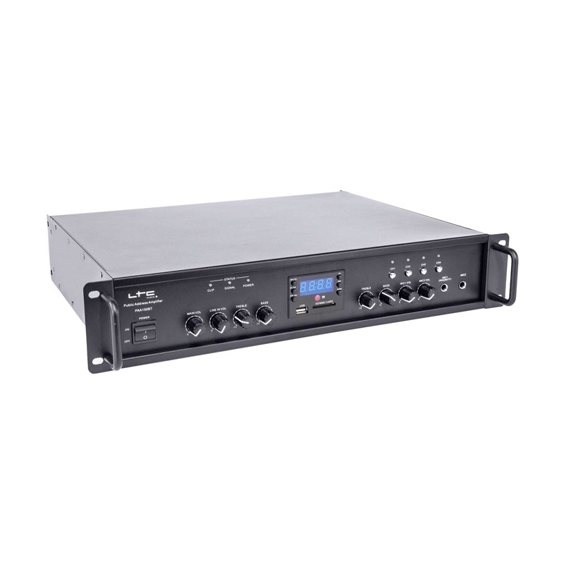 AMPLIFICATEUR PUBLIC ADDRESS 4 ZONES - 90W volume
