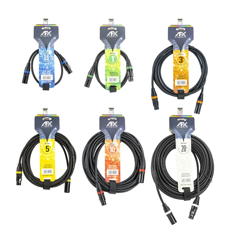 Câble DMX Mâle /Femelle 1m