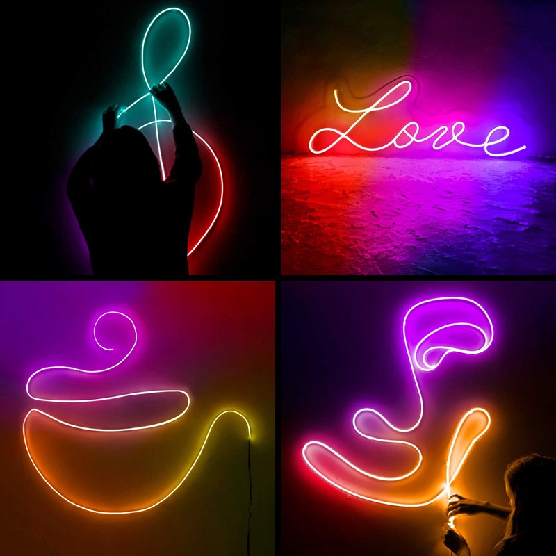 Ruban LED flexible RVB IP65 - 5m - Télécommande incluse - LLS500RGB-NEON-PACK accessoires