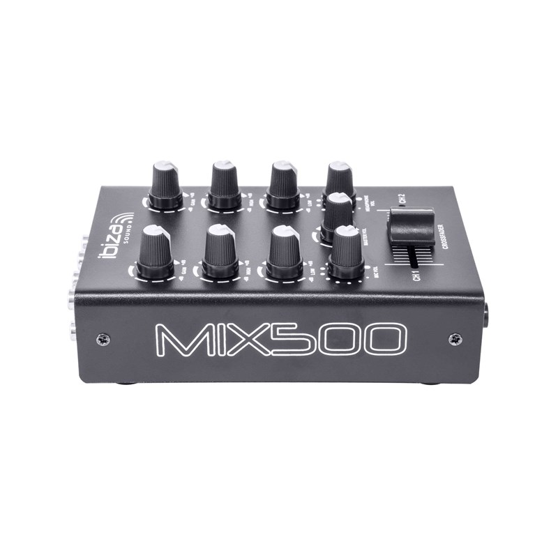 Table de mixage DJ 2 canaux avec EQ & Crossfader audio