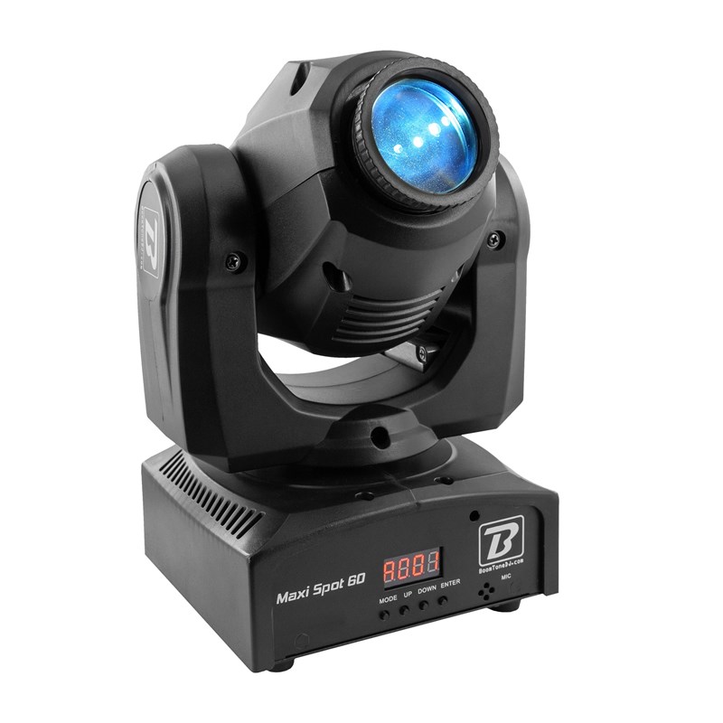 Lyre Spot à LED 60W - Gobo - Shake - Stroboscope lumière