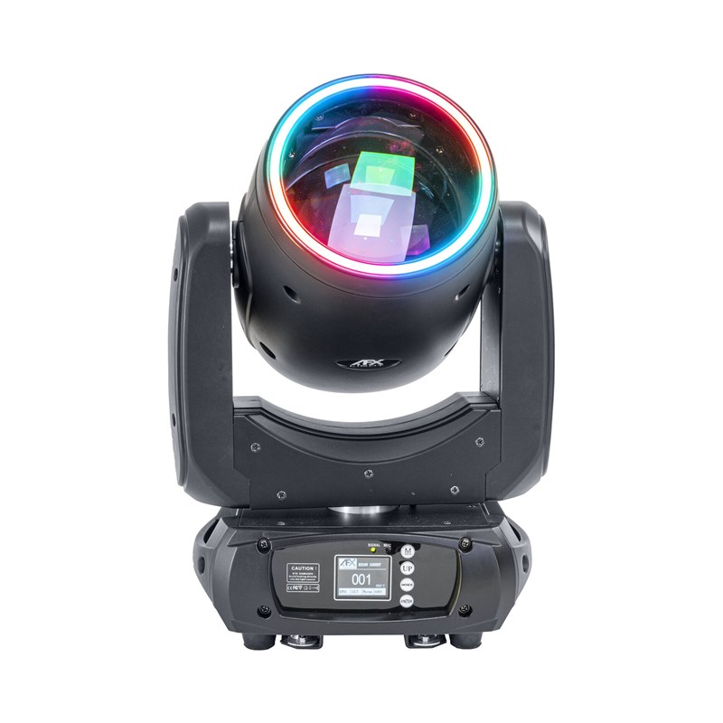 Lyre Beam LED 100W - Prisme DMX Gobo Dimmer Strobe