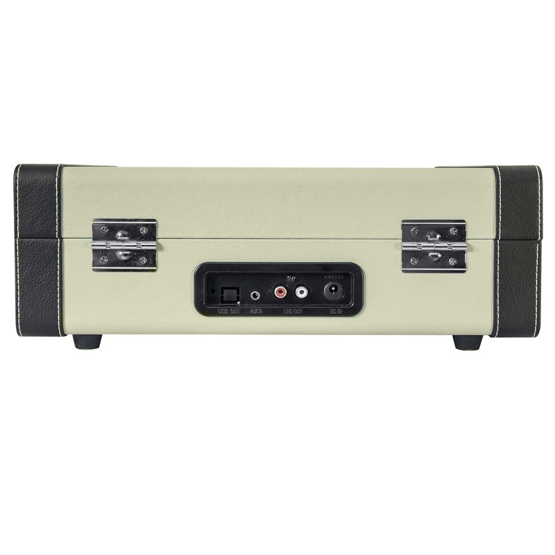 MALLETTE TOURNE-DISQUES AVEC BLUETOOTH, USB, SD & FONCTION DENREGISTREMENT - BLEU