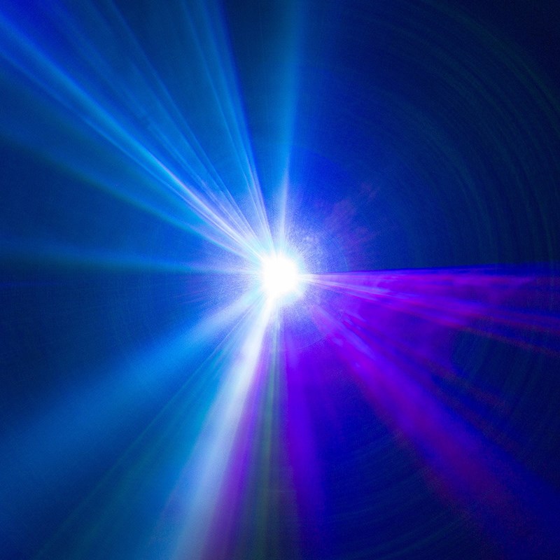 Laser RGB animation – 255mW – DMX & sécurité ATS - KUB 255 RGB faisceaux