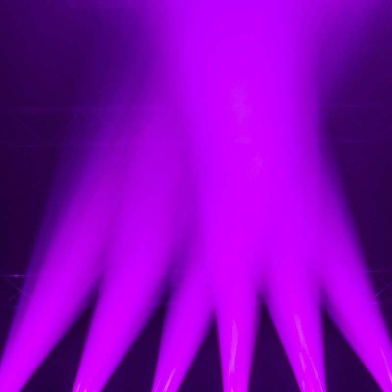 Lyre Wash LED 6x10W - Zoom DMX Couleurs Éclairgae