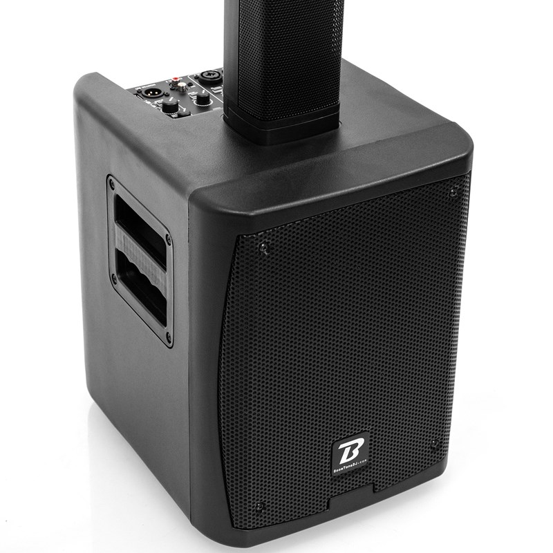 Système colonne noir 400W audio