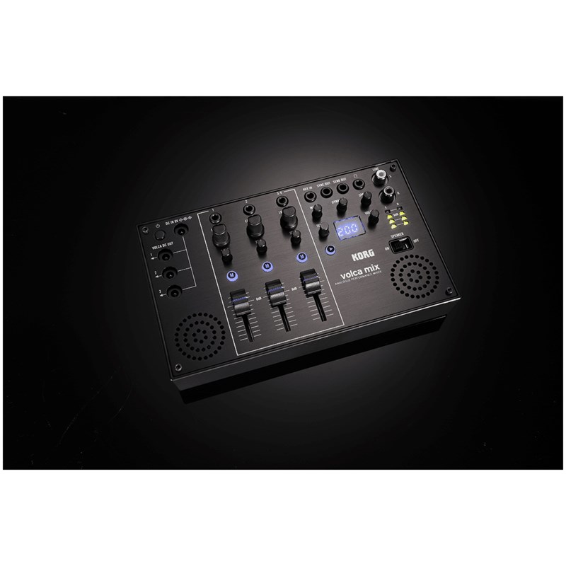 Mixeur audio 4 entrées mini-jack - alim & filtres VOLCA-MIX - ambiance